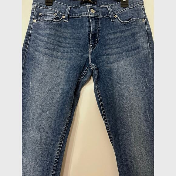 Levi’s Y2K 524 Too SuperLow Rise Boot/Flare Flap Pocket Denim Jeans Size 13 - Picture 6 of 13